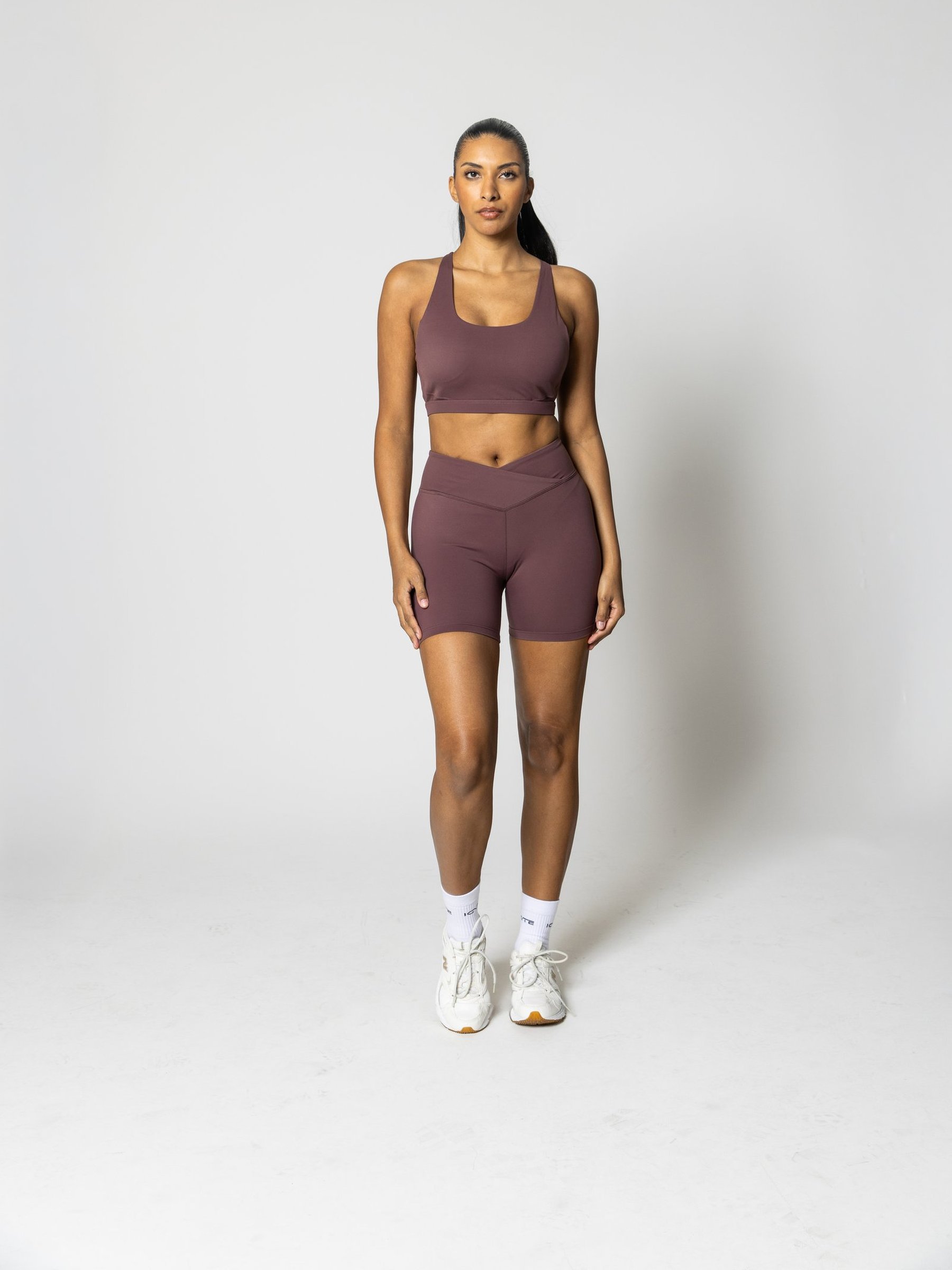 Vyper Sports Bra in Mauve