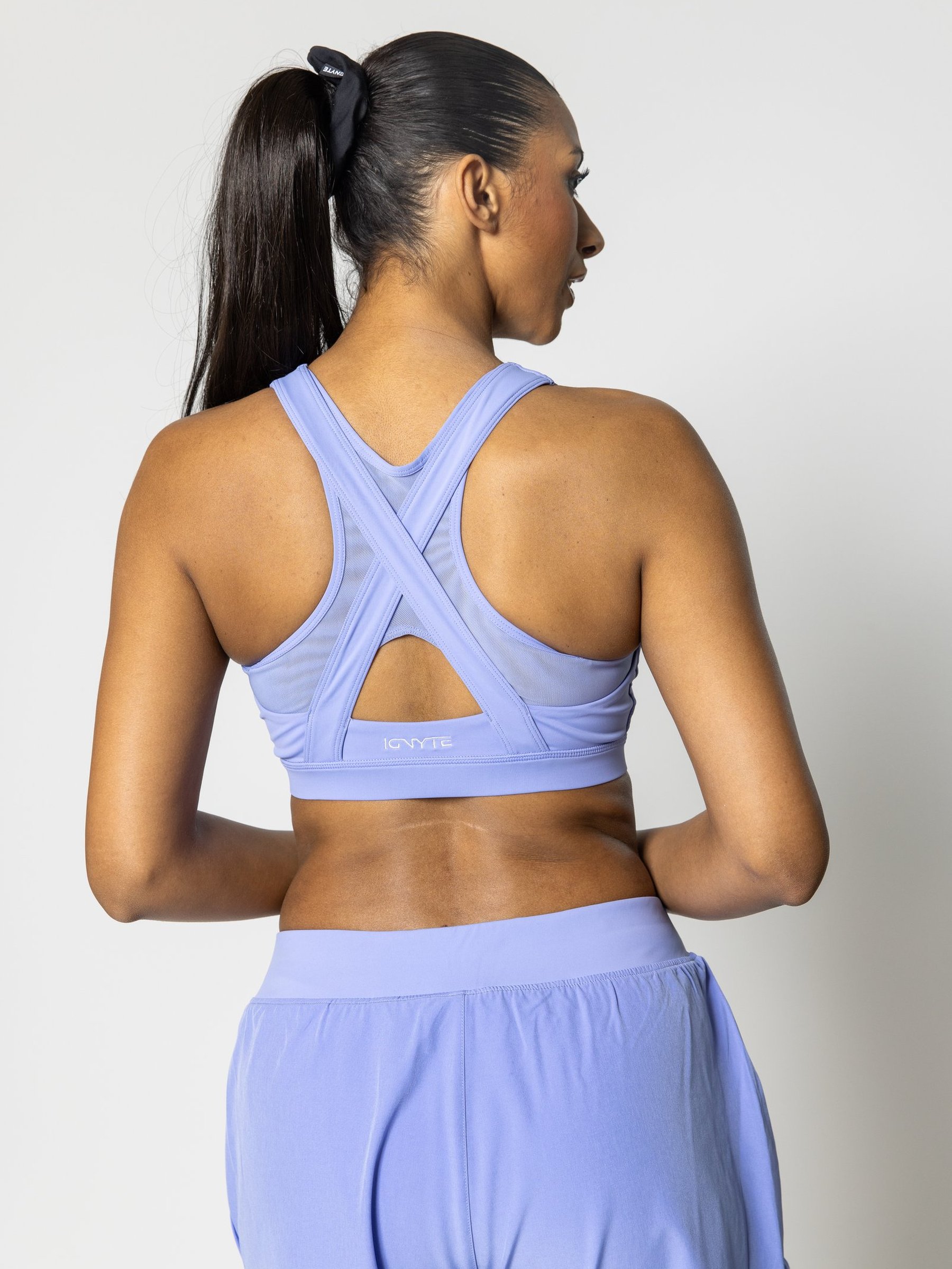 Motion Sports Bra in Jacaranda — gallery view