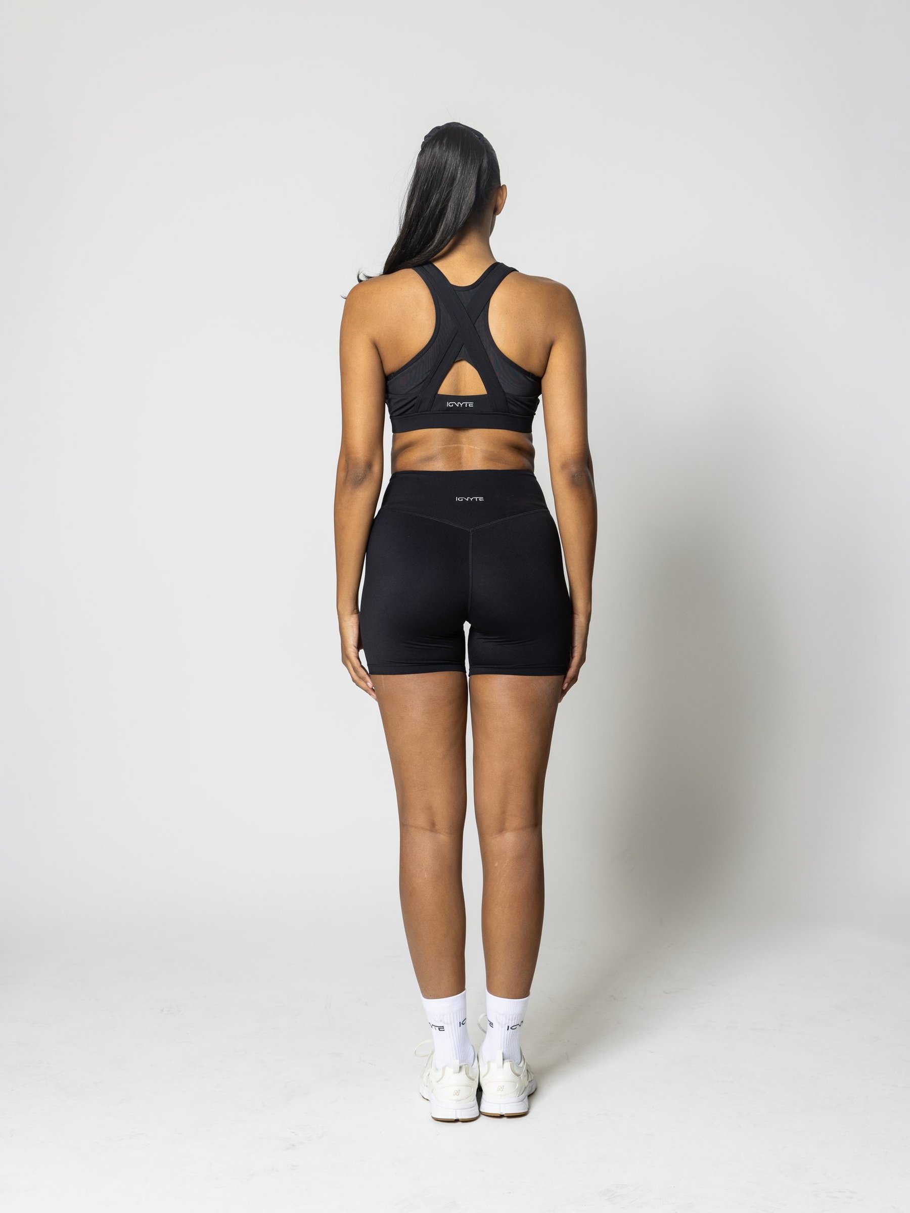 Sculpt Shorts in Black — gallery view