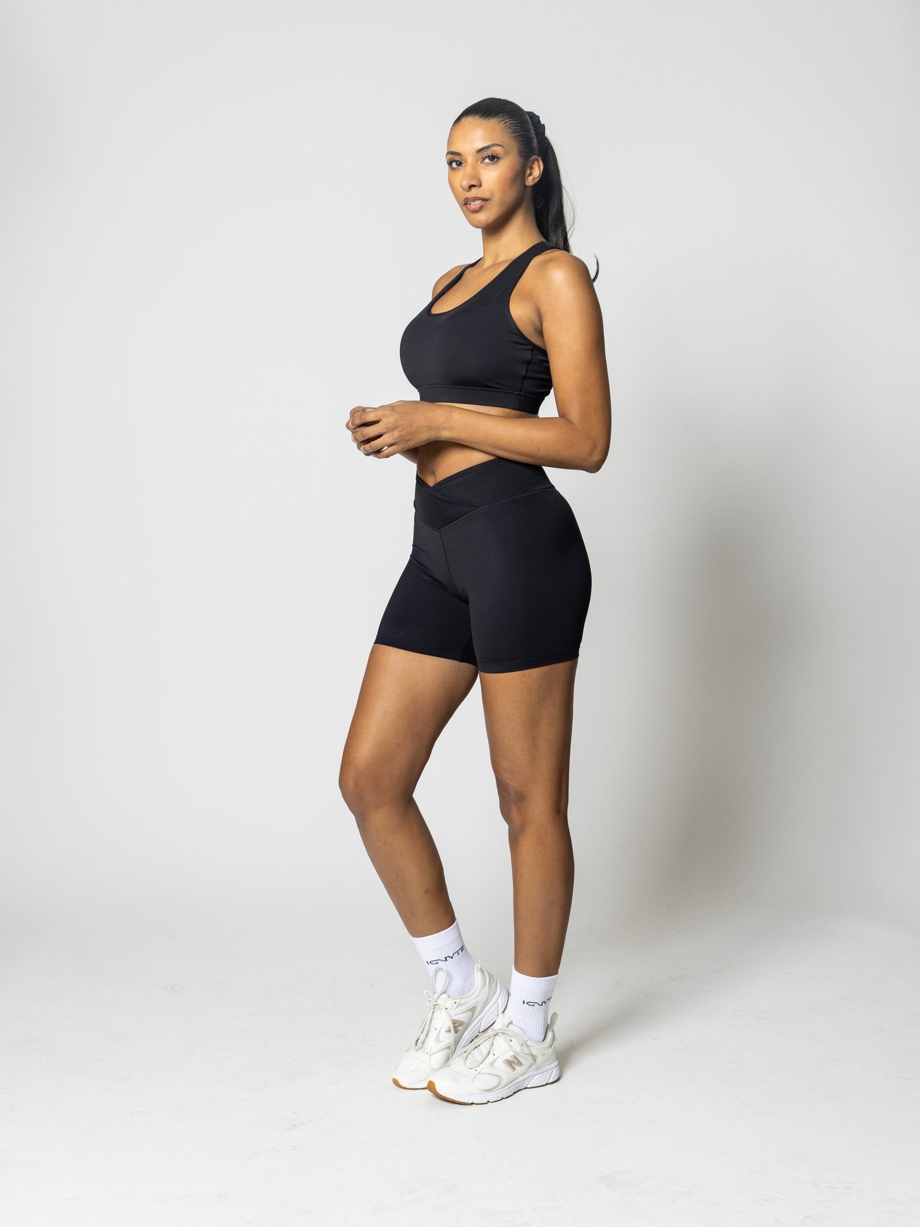 Sculpt Shorts in Black — gallery view